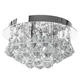 Kristalna stropna svjetiljka App1039-3C Chrome