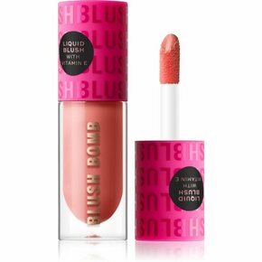 Makeup Revolution Blush Bomb kremasto rumenilo nijansa Glam Orange 4