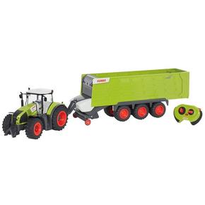 CLAAS RC igračka traktor s prikolicom AXION870 i CARGOS9600 1:16