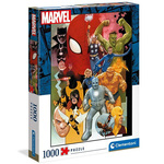 High Quality Collection: Marvelovi superjunaci 80-ih 1000 komada premium HQC puzzle 69x50cm - Clementoni