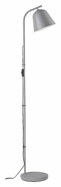 RABALUX 3096 | Malia_RA Rabalux podna svjetiljka 135cm sa prekidačem na kablu 1x E27 sivo