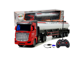 Kamion na daljinsko upravljanje Super Power 1:48 - crveno/bijela