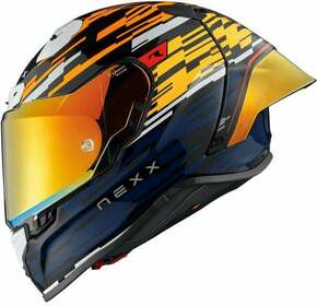 Nexx X.R3R Glitch Racer Orange/Blue M Kaciga