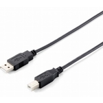 Equip 128861 USB 2.0 A-B pisač kabel, muški/muški, dvostruko oklopljeni, 3m