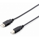 Equip 128861 USB 2.0 A-B pisač kabel, muški/muški, dvostruko oklopljeni, 3m