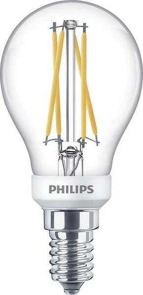 Philips Lighting 871951432417600 LED Energetska učinkovitost 2021 D (A - G) E14 oblik kapi 2 W = 25 W toplo bijela (Ø x D) 45 mm x 80 mm 1 St.