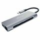 MRCS510 - MediaRange USB-C 7-in-1 MultiPort Adapter - - Najniža cijena u zadnjih 30 dana 48,99 Priključci 2x USB 3.2 Gen 1 sa brzinom prijenosa podataka do 5 Gbps, 1x HDMI 1.4 utičnica do rezolucije 4K 3840 x 2160 pri 30Hz., 1x RJ45 utičnica za...