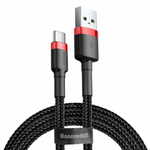 USB-C Cable Baseus Cafule 2A 2M (crvena)
