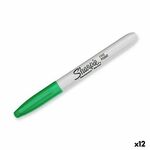 Trajni marker Sharpie Fine Point Zelena 0,9 mm (12 kom.) , 200 g