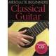 Music Sales Absolute Beginners: Classical Guitar Nota