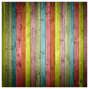 Click Props Background Vinyl with Print Coloured Wood 1