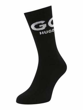 HUGO Čarape crna / bijela