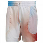 Muške kratke hlače Adidas Melbourne Print Shorts M - white/vivid red/sky rush