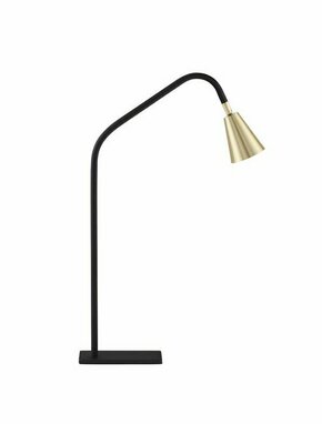 NOVA LUCE 9010222 | Geko-NL Nova Luce stolna svjetiljka 52cm s prekidačem elementi koji se mogu okretati 1x GU10 crno mat