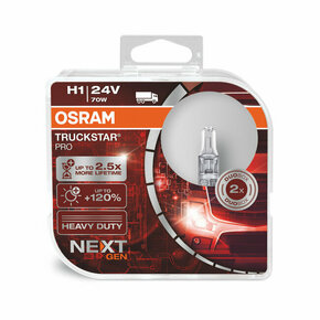 Osram Truckstar Pro 24V - do 120% više svjetla - do 2