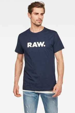 G-Star Raw - Majica - mornarsko plava. Majica iz kolekcije G-Star Raw. Model izrađen od pletenine s tiskom.