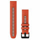 Remen GARMIN QuickFit® 22mm Flame Red/Graphite silikonski 010-13280-04