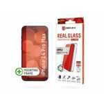 Zaštitno staklo DISPLEX Real Glass 2D za iPhone 14 Pro Max + maskica (1713)