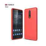 Nokia 8 crvena premium carbon maska