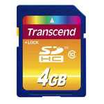 Transcend SDHC 4GB memorijska kartica