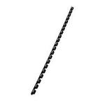 Leitz Plastic Spiral Rings 6mm Black (100)