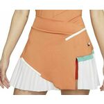 Ženska teniska suknja Nike Dri-Fit Spring Court Skirt W - hot curry/white/washed teal/white