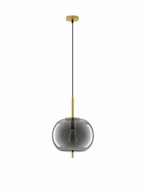NOVA LUCE 9624079 | Lato Nova Luce visilice svjetiljka s mogućnošću skraćivanja kabla 1x E27 zlatno
