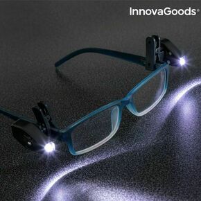 LED Štipaljka za Naočale 360º InnovaGoods (Paket od 2)