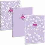 Ars Una: Soft Touch Purple Spring kockasta bilježnica A/4