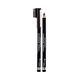Rimmel London Professional Eyebrow Pencil olovka za obrve s kistom 1,4 g nijansa 001 Dark Brown za žene