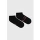 Čarape Tommy Hilfiger 2-pack za muškarce, boja: crna - crna. Niske čarape iz kolekcije Tommy Hilfiger. Model izrađen od elastičnog, glatkog materijala. U setu dva para.