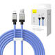 Kabel za brzo punjenje Baseus USB-A na Lightning CoolPlay Series 2m, 2.4A (plavi)