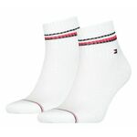 Čarape za tenis Tommy Hilfiger Men Iconic Quarter 2P - white