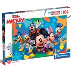Mickey Mouse i prijatelji Supercolor 104kom puzzle - Clementoni