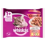 Whiskas 1+ Casserole klasični izbor 4 x 85 g