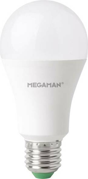 Megaman MM21138 LED Energetska učinkovitost 2021 E (A - G) E27 oblik kruške 13.5 W = 100 W toplo bijela (Ø x D) 60 mm x 125 mm 1 St.