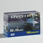 Traxdata DVD-R, 8.5GB, 8x, 1