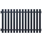 Panel za ogradu antracit 170 5 x 150 cm čelik obložen prahom