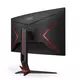 AOC CQ27G2S monitor, MVA/VA, 27", 16:9, 2560x1440, 144Hz/165Hz, pivot, HDMI, Display port