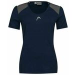 Ženska majica Head Club 22 Tech T-Shirt W - dark blue