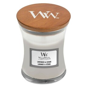 WoodWick Lavender &amp; Cedar mirisna svijeća 85 g