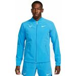 Muška sportski pulover Nike Court Dri-Fit Rafa Jacket - light photo blue/white