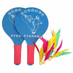 Merco Battledor reket za badminton, drveni, plavi