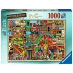 Puzzle 2D 1000 elements: Amazing alphabet F &amp; G