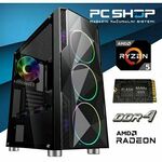 MagazinRS stolno računalo Gam83, AMD Ryzen 5 5500, 16GB RAM, AMD Radeon RX 6600