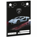 Ars Una: Lamborghini siva bilježnica s crtama 2.razred A/5 16-32