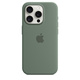 Maskica Apple iPhone 15 Pro Max Silicone Case with MagSafe Green