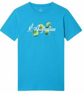 Muška majica Australian Cotton T-Shirt Australian Balls - blu capri