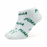 Set od 2 para unisex niskih čarapa Puma Unisex Bwt Sneaker 2P 907947 White / Green 09