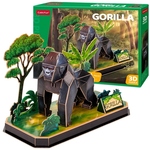 Puzzle 3D Prijatelji životinja Gorilla - 34 dijela